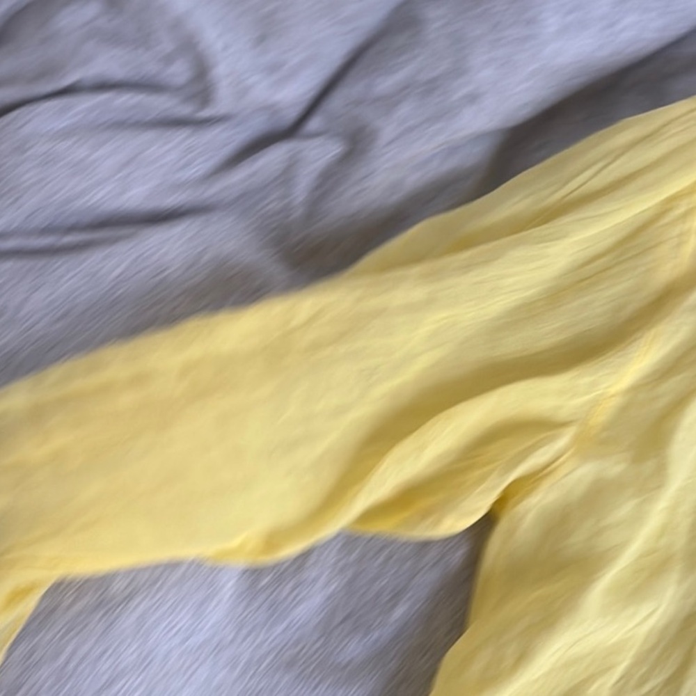 Massimo Dutti Lemon Yellow Shirt - Picture 5 of 8